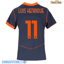 Camisa de time de futebol Inter Milan Luis Henrique #11 Replicas 3º Equipamento Feminina 2025-26 Manga Curta